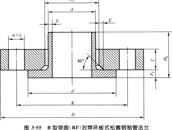 B型的環法蘭